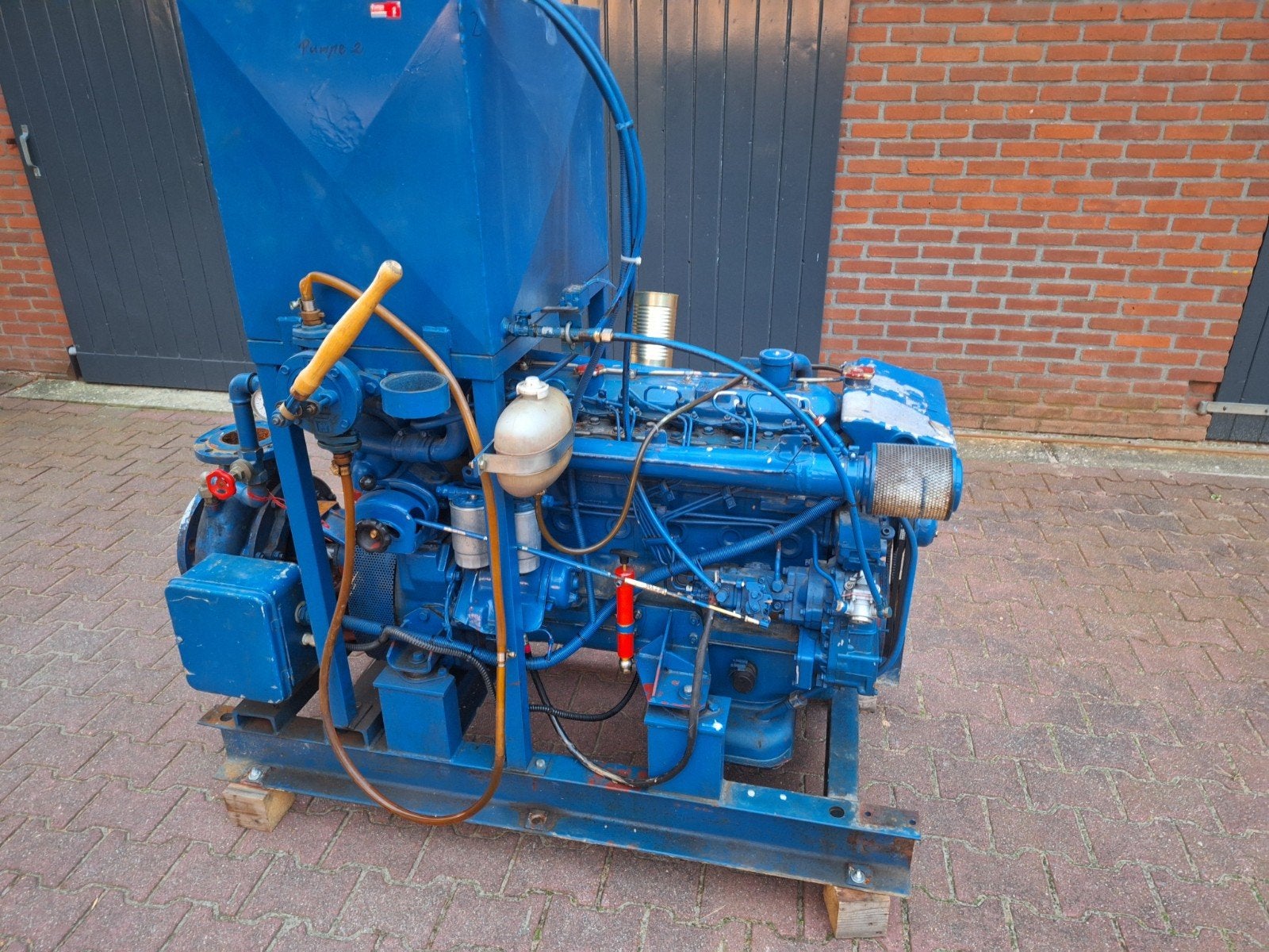 Fiat Iveco Aifo 8061.05 waterpomp, Ophalen, Zo goed als nieuw, Dieselmotor, 1800 rpm of meer