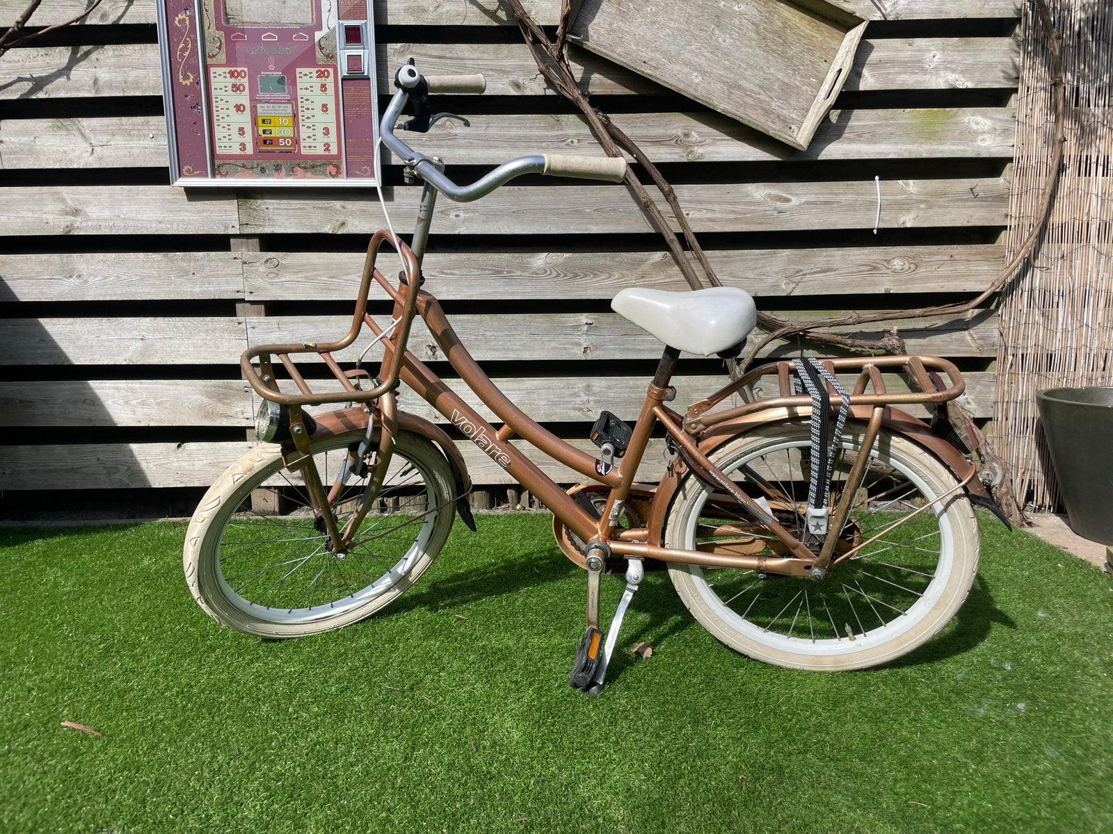 Volare kinderfiets 20 inch, Fietsen en Brommers, Fietsen | Meisjes, Ophalen, Terugtraprem, 20 inch, Handrem