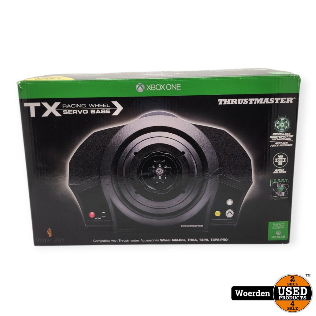 Thrustmaster TX Racing Wheel Servo Base | Xbox One / PC, Flex Ltd., Zo goed als nieuw, https://flex.com/contact-us, Nobelstraat 10, 5807 GA Oostrum LB, Limburg, Nederland