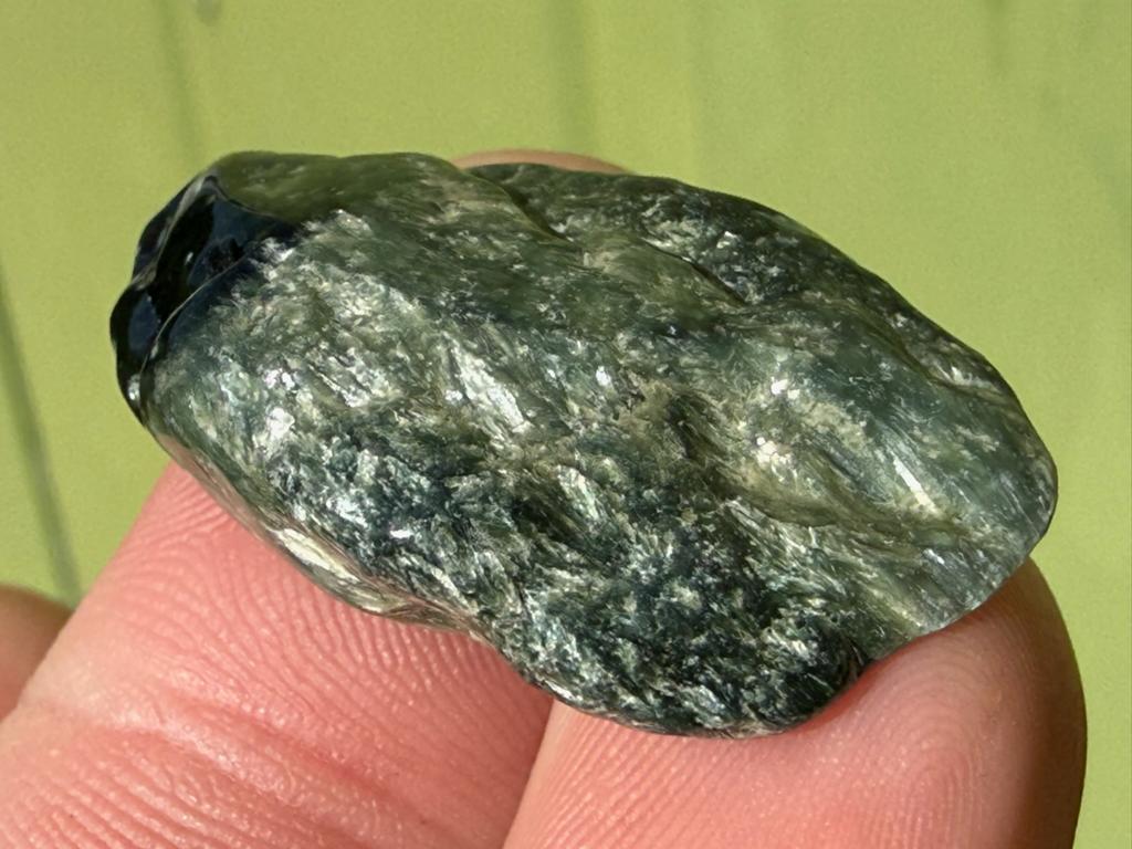 Serafiniet broekzaksteen mineralen, Ophalen of Verzenden, Mineraal