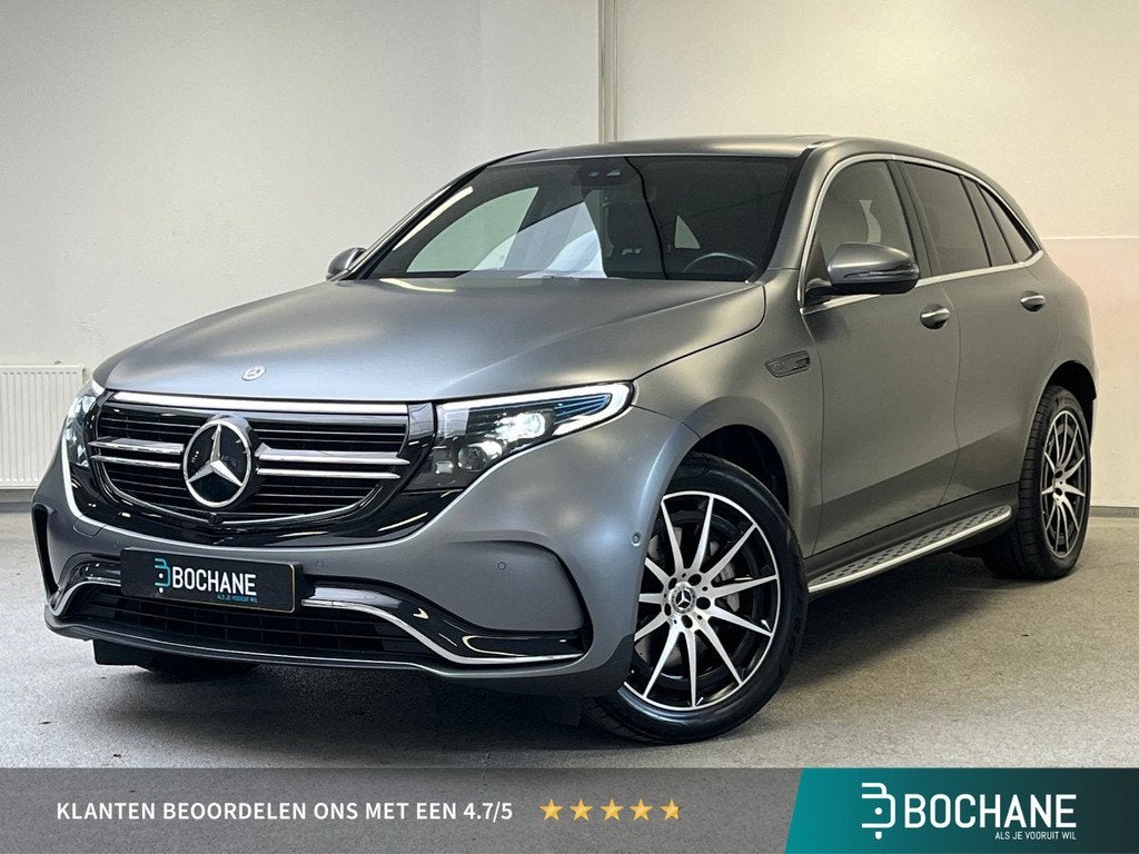 Mercedes-Benz EQC 400 4MATIC AMG Premium 80 kWh | PANO | TRE, Auto's, Mercedes-Benz, Leder en Stof, Origineel Nederlands, Vierwielaandrijving