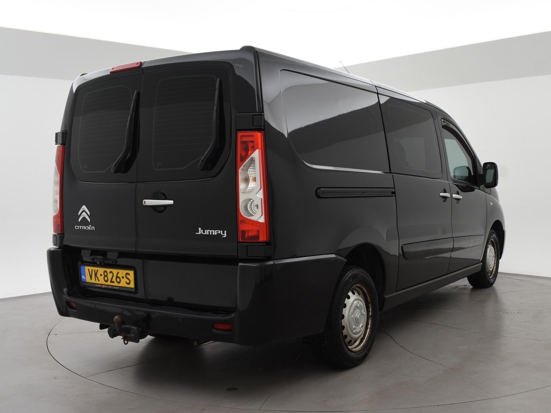 Citroen Jumpy 12 2.0 HDI L2H1 163 PK 5-PERS DUBBEL CABINE +, Auto's, Voorwielaandrijving, Euro 5, Stof, Gebruikt