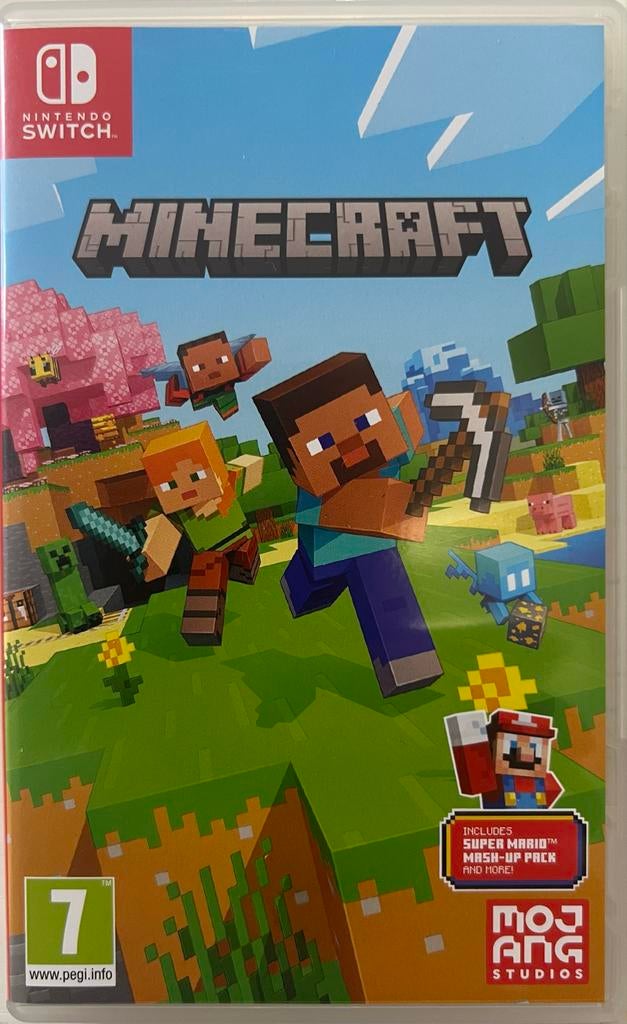 Minecraft Super Mario Mash-up Nintendo Switch, Spelcomputers en Games, Games | Nintendo Switch, Gebruikt, Avontuur en Actie, 3 spelers of meer