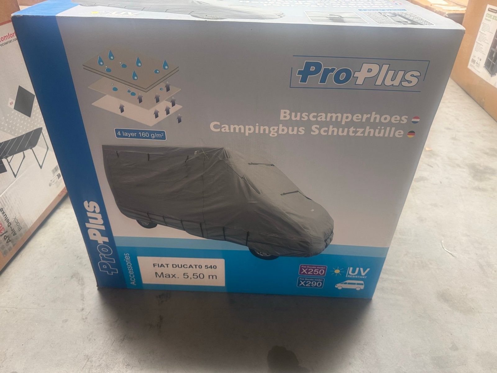Pro-Plus Buscamperhoes Fiat Ducato 540 Max. 5,50 m, O, O, O, Nieuw