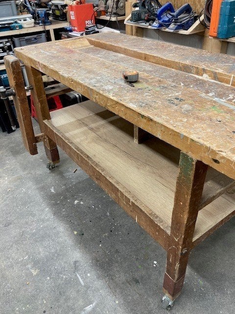Foto 7 van werkbank / site tafel