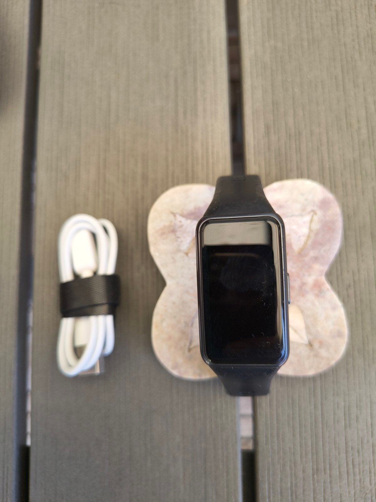 Huawei Band 6 Activity Tracker - Zwart, Sieraden, Tassen en Uiterlijk, Zwart, Ophalen of Verzenden, Zo goed als nieuw, Waterdicht