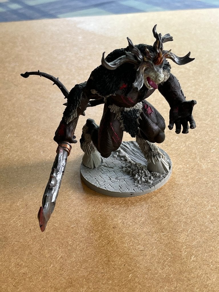 Gale Force Nine 71100 - D&D: Descent into Avernus - Baphomet, Vijf spelers of meer, Ophalen of Verzenden, Gebruikt, GaleForce Nine