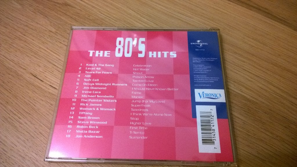 The 80s hits, Ophalen, Gebruikt, Pop