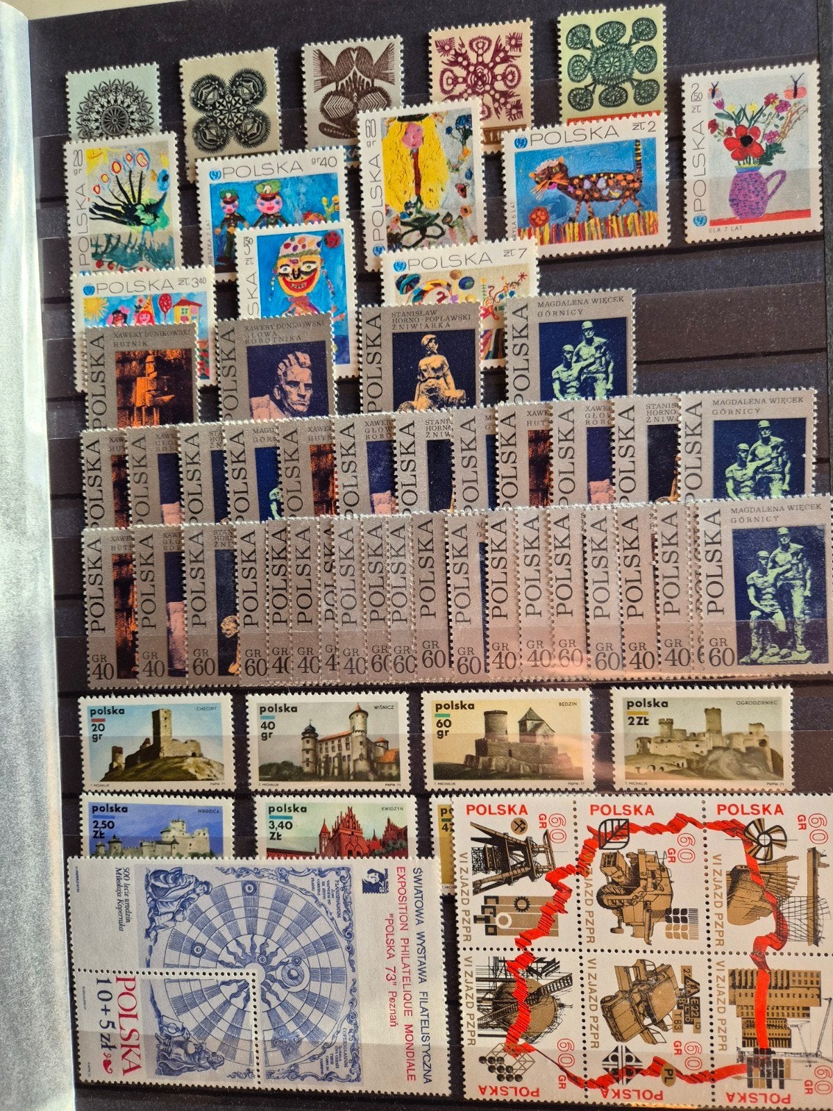 Postzegels verzameling Polen postfris hoge cat waarde deel 2, Postzegels en Munten, Ophalen of Verzenden, Buitenland