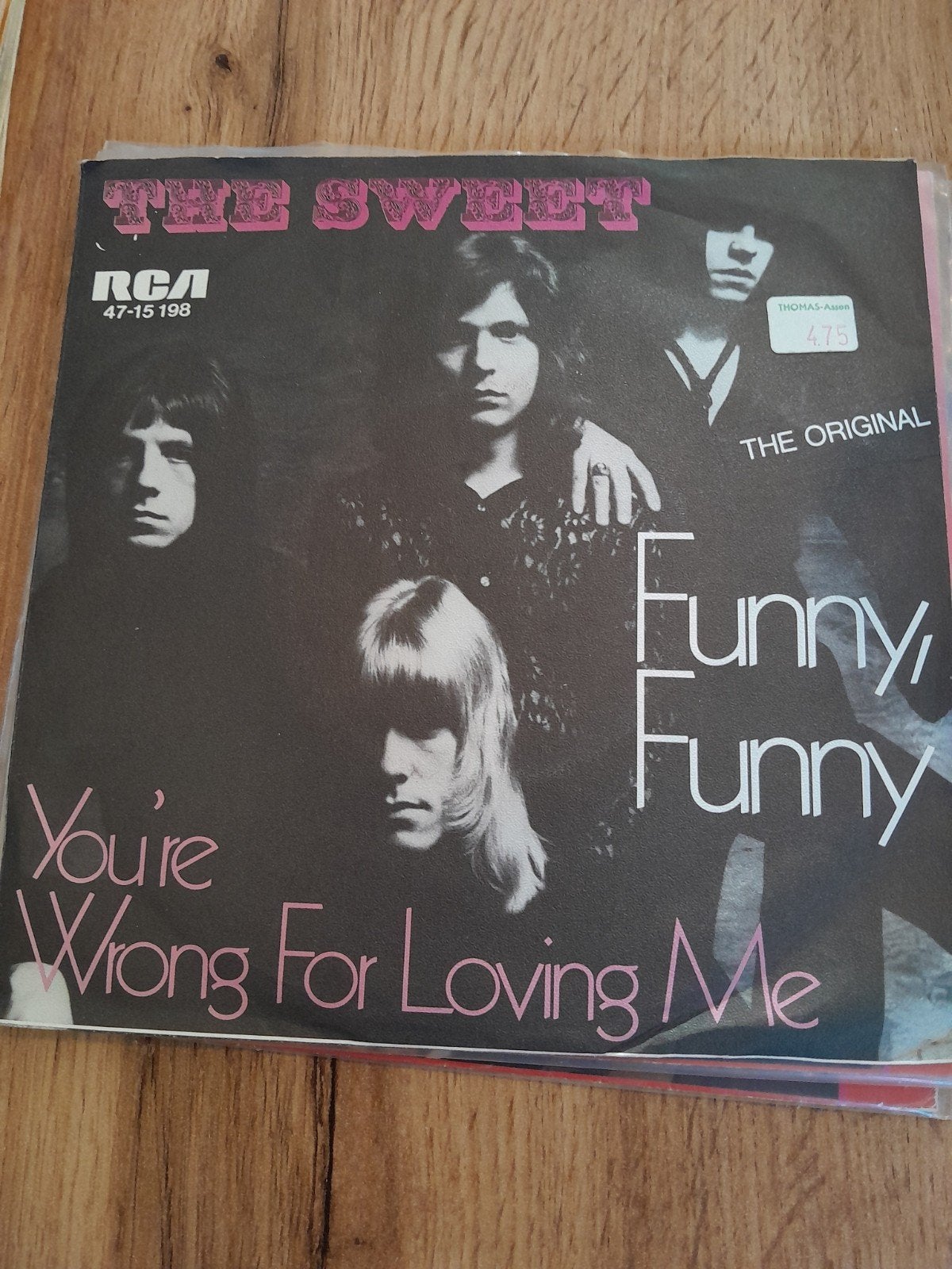 The sweet 7inch funny funny, Cd's en Dvd's, Vinyl Singles, Ophalen of Verzenden, Zo goed als nieuw, Pop