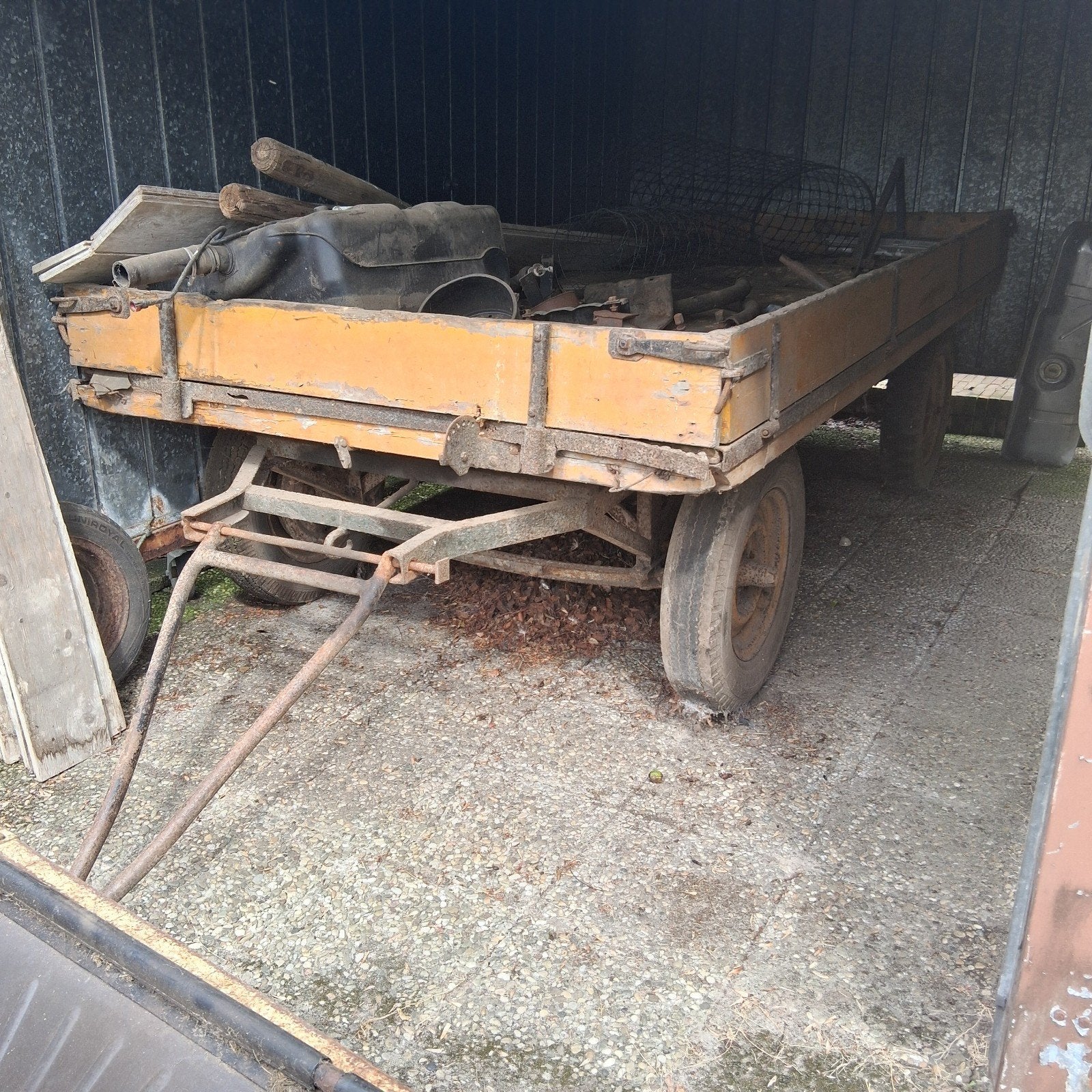 Boeren wagen., Ophalen of Verzenden