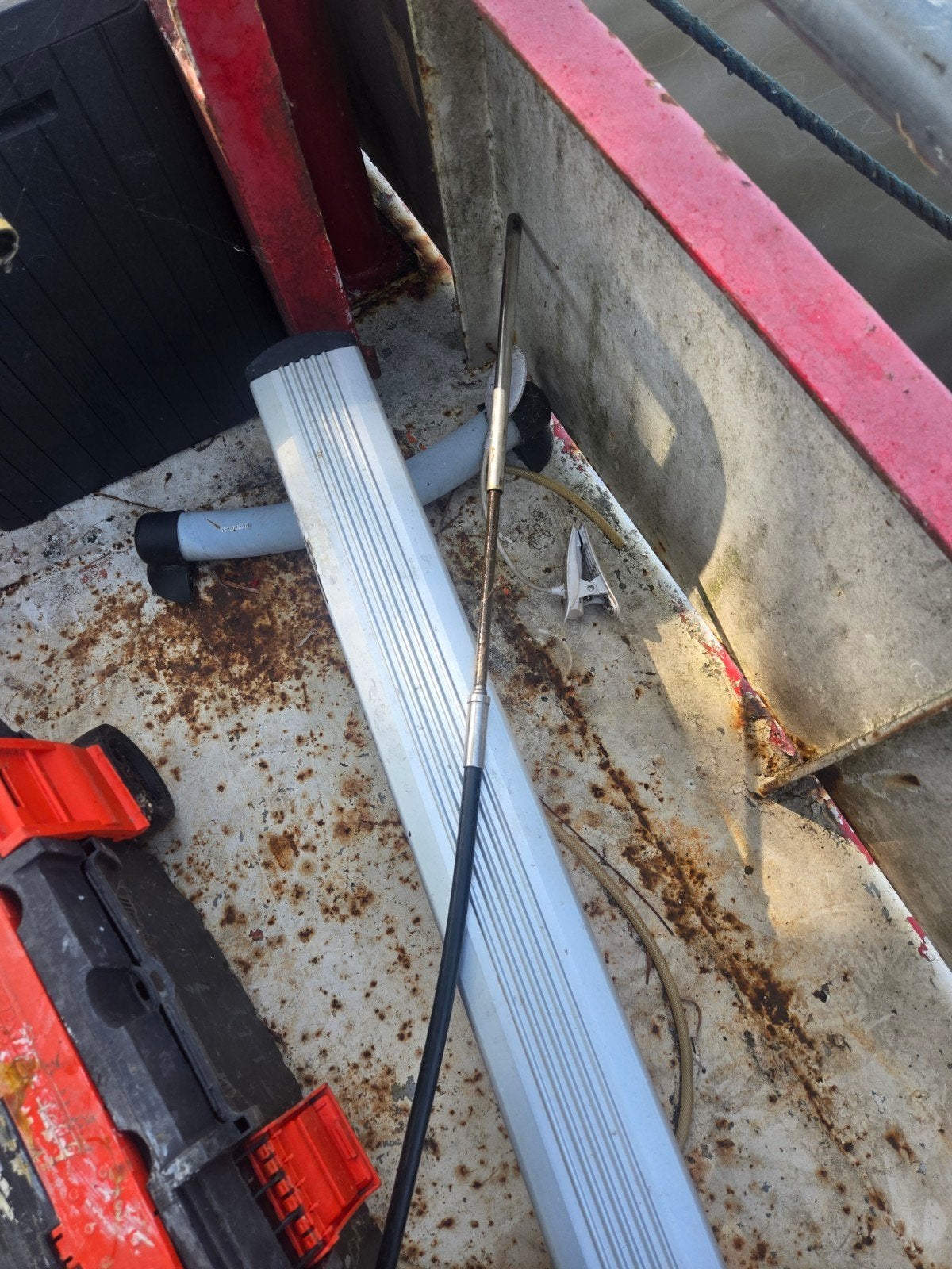 stuurhuis met kabel, Ophalen, Motor en Techniek, Zeilboot of Motorboot