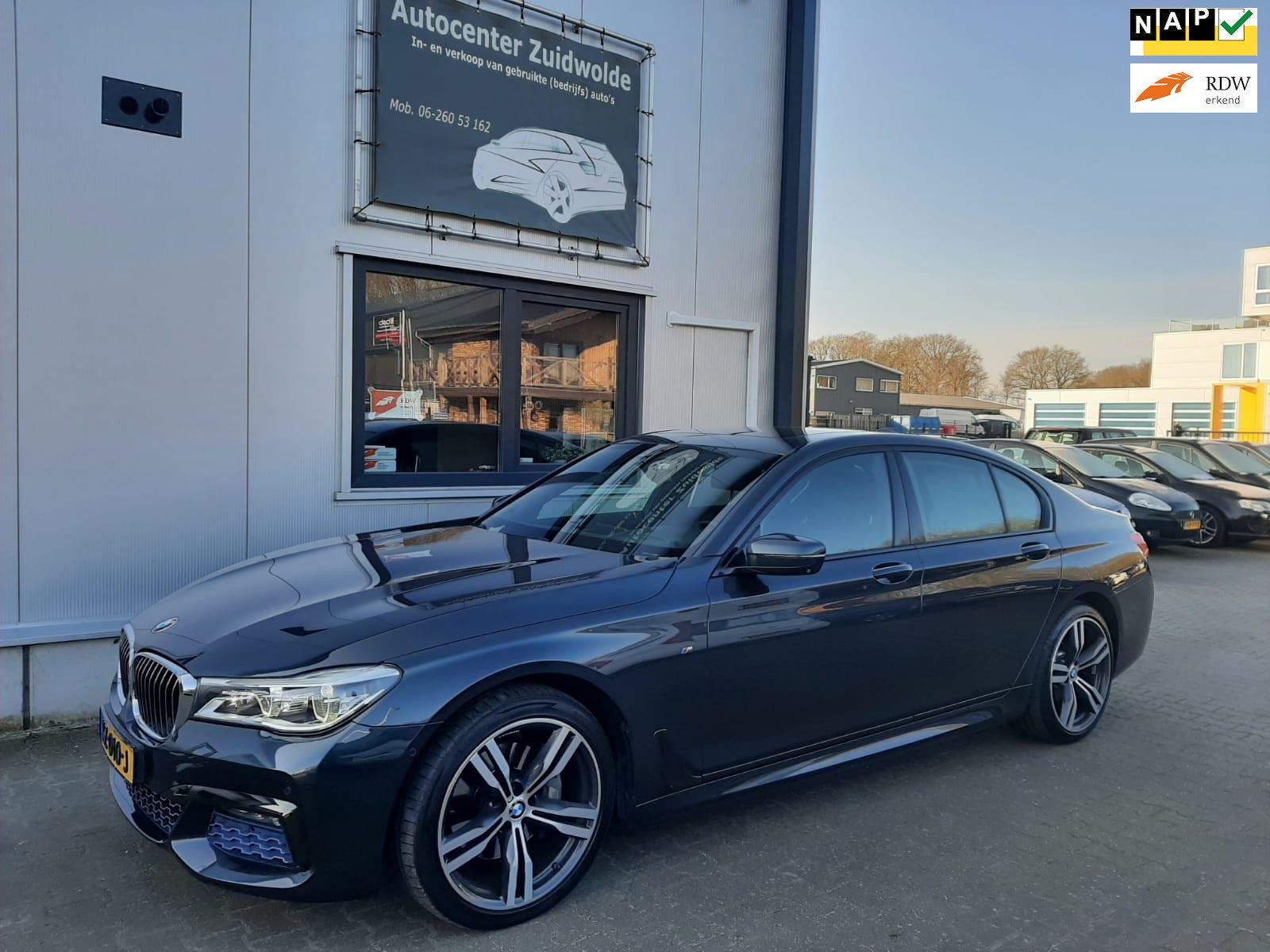 BMW 7-serie 730d xDrive High Executive m pakket, Auto's, Automaat, 1800 kg, Gebruikt, 2993 cc