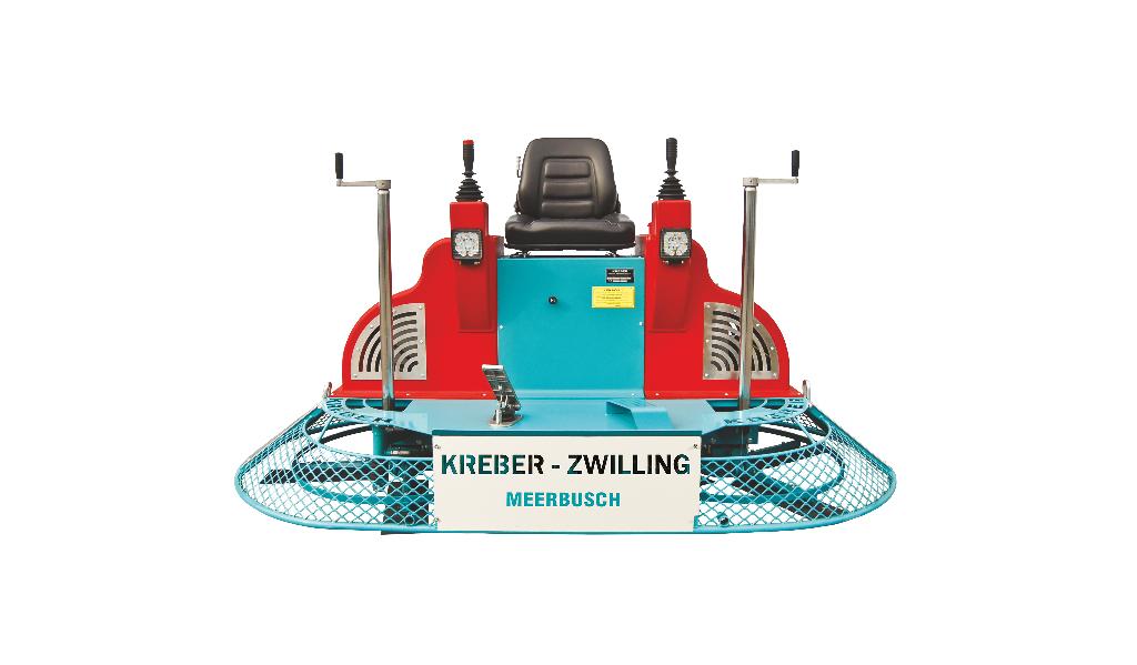 KREBER K446-2TH vlindermachine met hydraulische besturing, Doe-het-zelf en Verbouw, Betonmolens, Ophalen of Verzenden, Nieuw