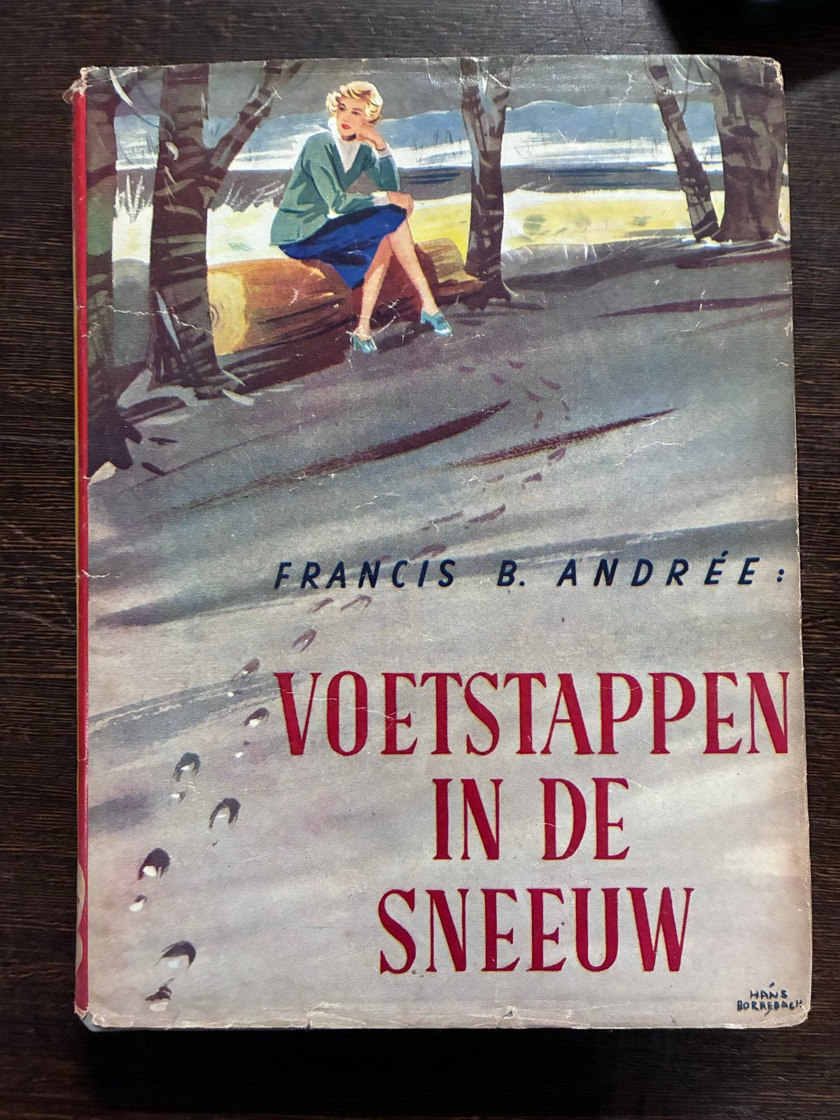 Voetstappen in de Sneeuw - Francis B. Andrée, Ophalen of Verzenden, Gelezen, Nederland