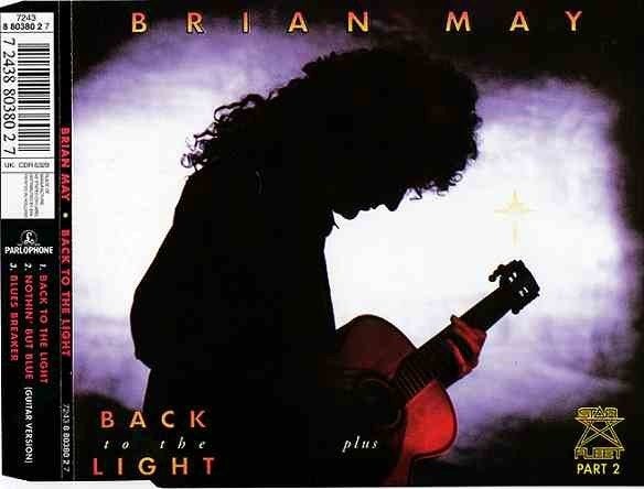 BRIAN MAY CD SINGLE BACK TO THE LIGHT, 6 singles of meer, Ophalen of Verzenden, Zo goed als nieuw, Pop