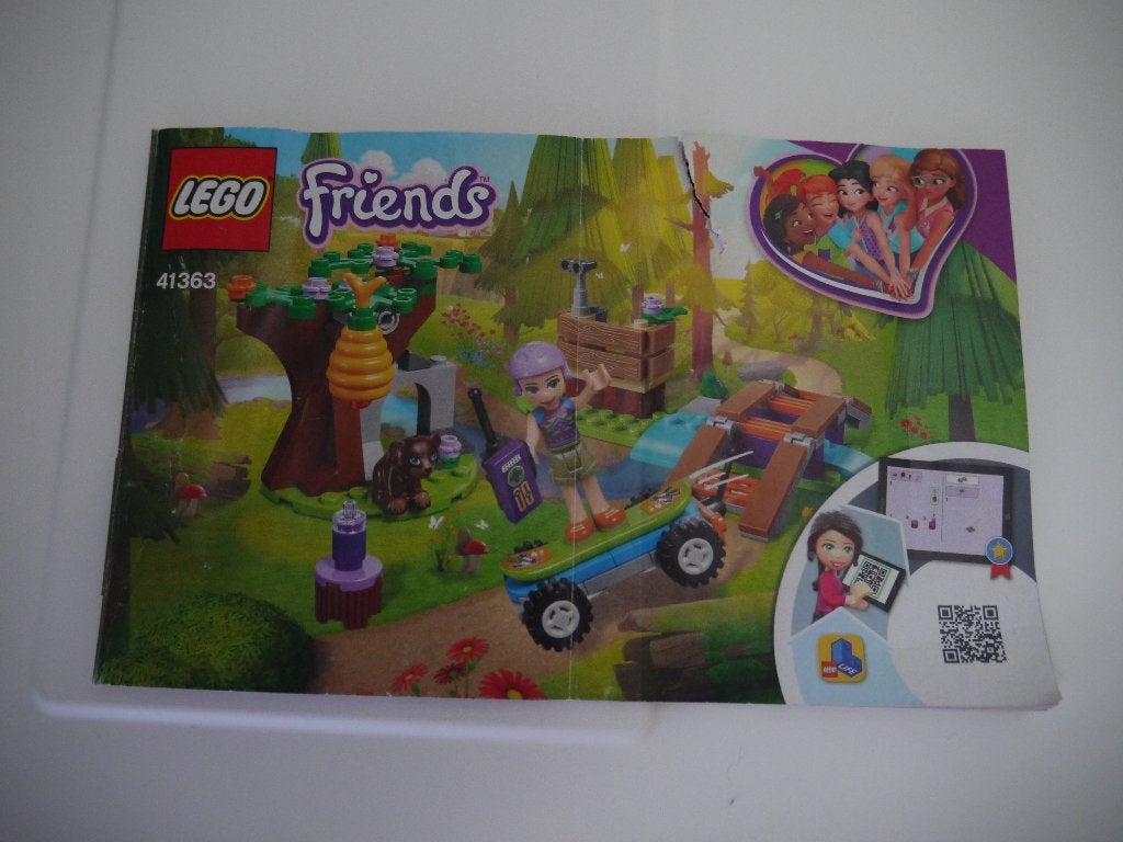 Compleet! LEGO Friends 41363 Mia's Avontuur in het Bos, Lego, Compleet, Friends, Ophalen of Verzenden