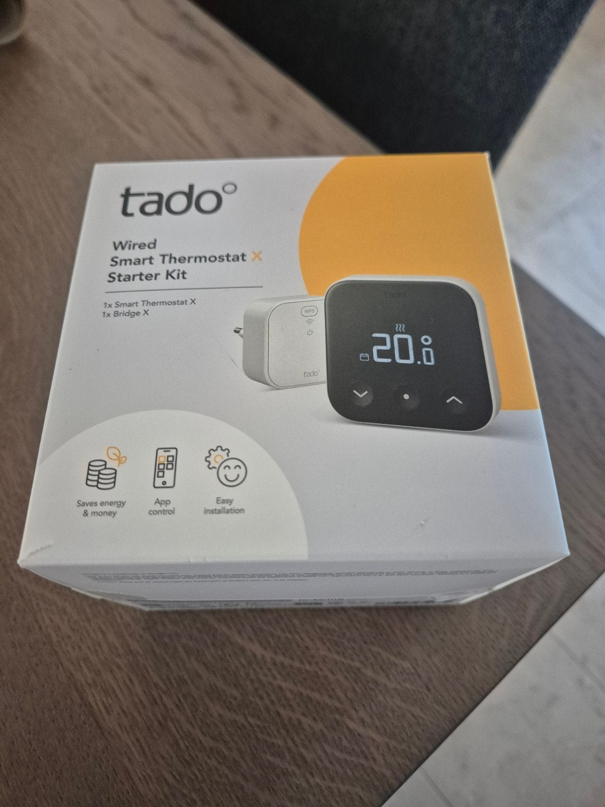 Tado Wired Smart Thermostat X Starter Kit, Ophalen of Verzenden, Slimme thermostaat, Zo goed als nieuw