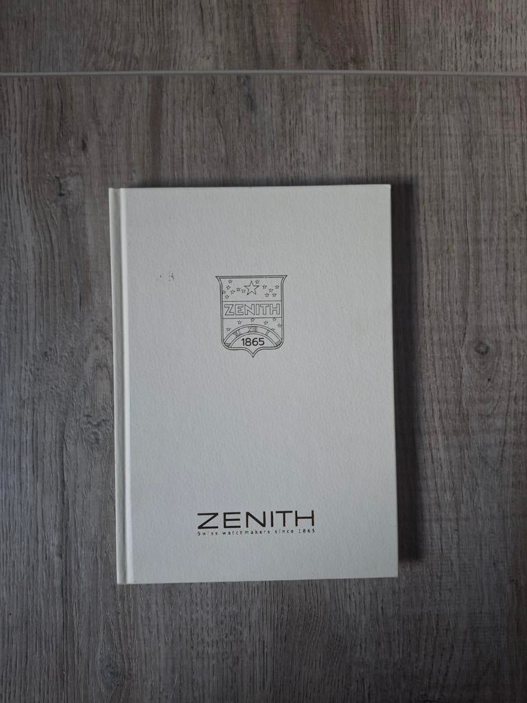 Zenith Horloge Catalogus - Zwitserse Horlogemaker sinds 1865, Ophalen of Verzenden, Zo goed als nieuw, Zenith, Catalogus
