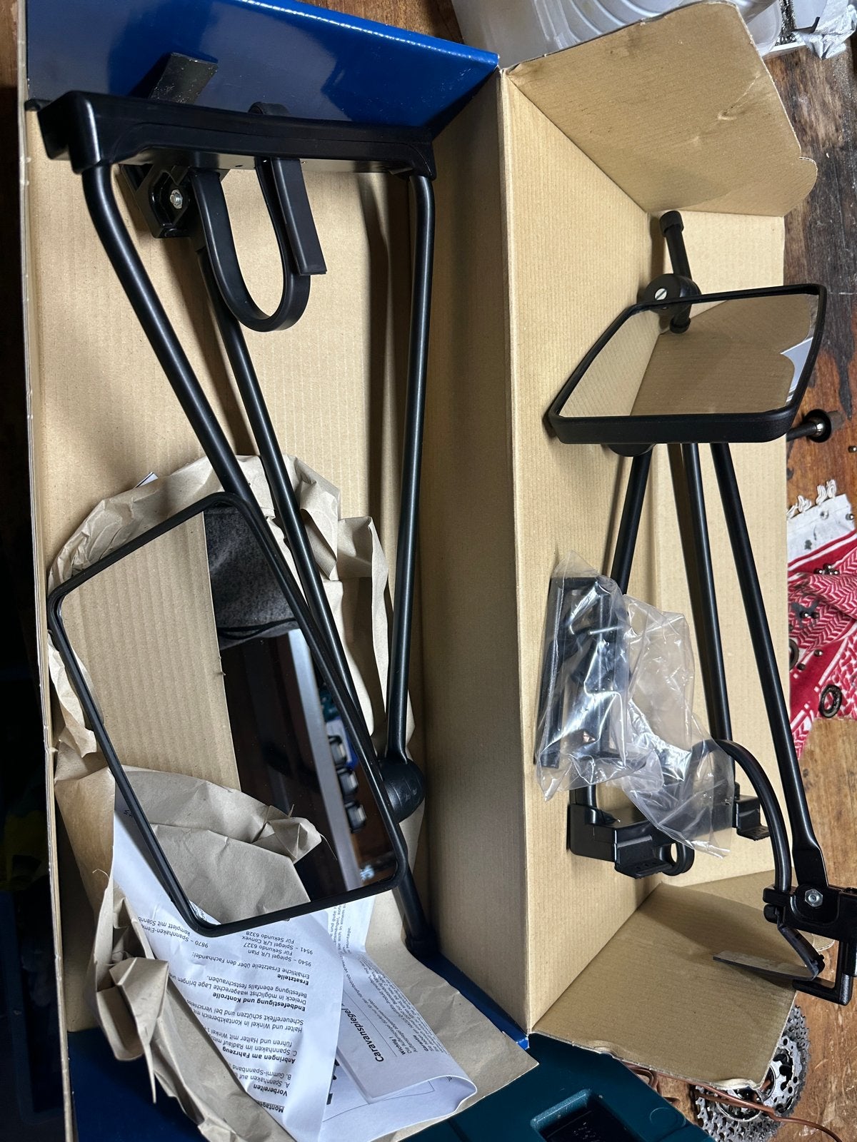 Hagus Sekundo 2 Caravan Spiegels - Nieuw in doos, Caravans en Kamperen, Caravan accessoires, Ophalen, Nieuw