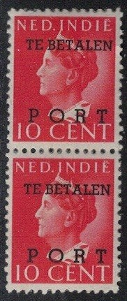 A867 Ned.Indie Port 50+50a postfris, zie de scan, Postzegels en Munten, Postzegels | Nederlands-Indië en Nieuw-Guinea, Verzenden