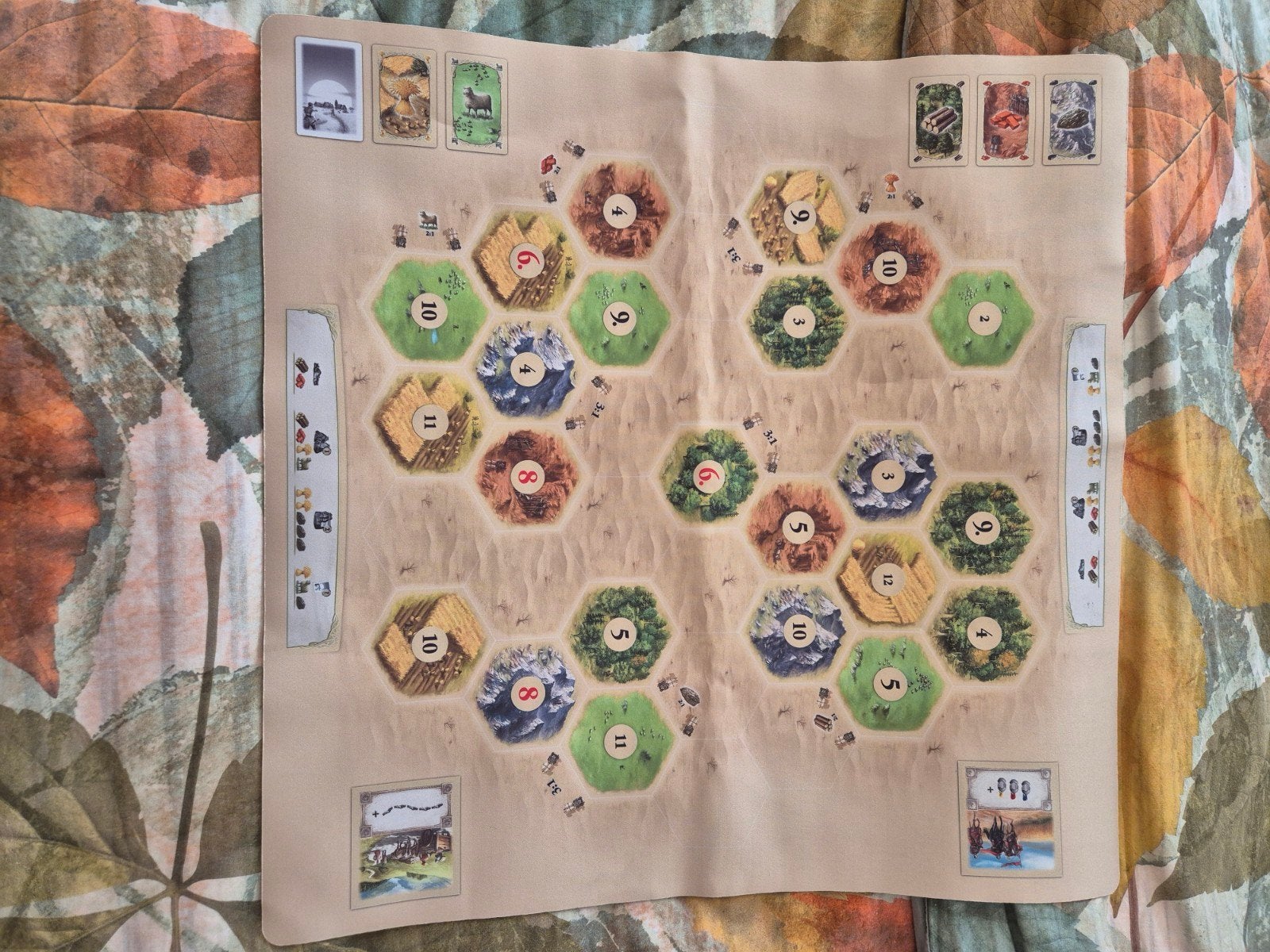 Catan speelmat - Desert, Ophalen of Verzenden