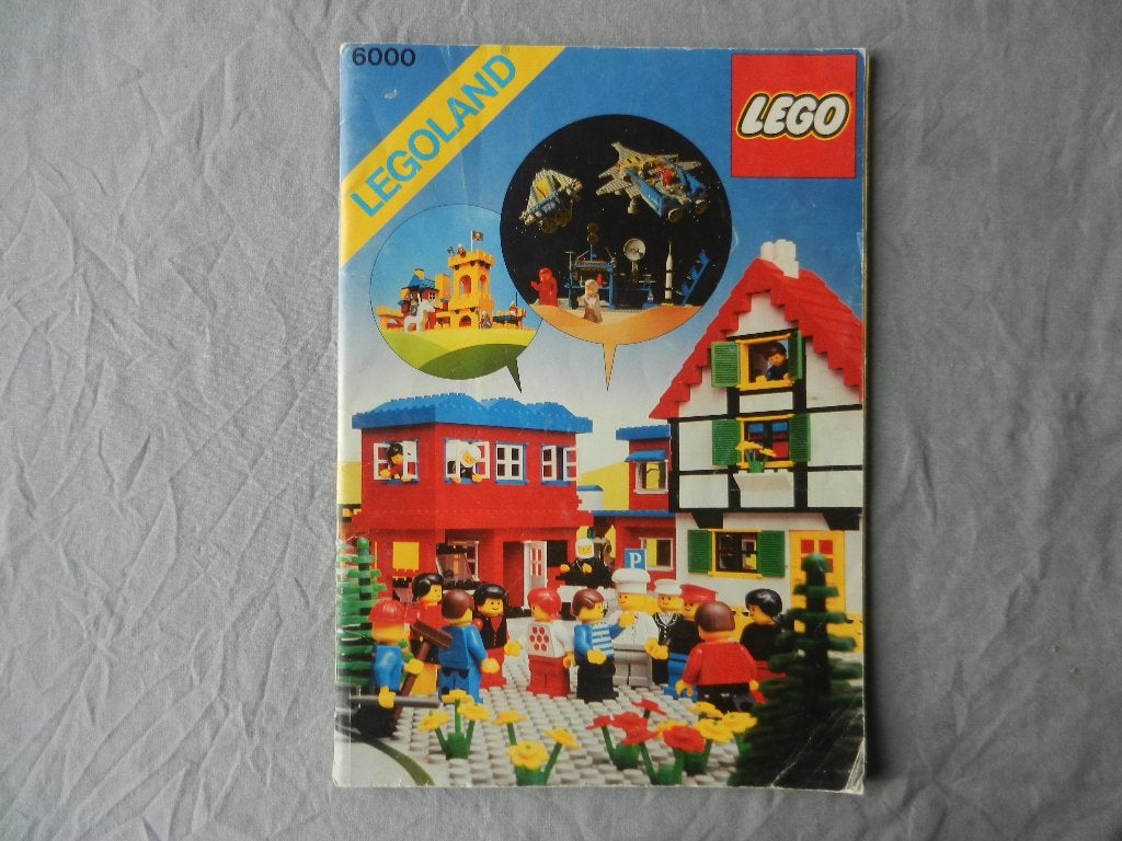 Lego ideeën boek 6000 (uit 1980), Ophalen of Verzenden, Gebruikt