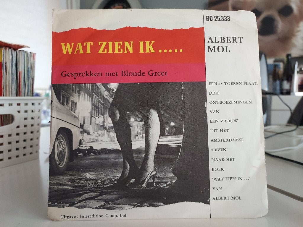7" Single Albert Mol - Waarom ? / Hij Heet Piet / Wat Zien I, Cd's en Dvd's, Gebruikt, 7 inch, Ophalen of Verzenden, Overige typen