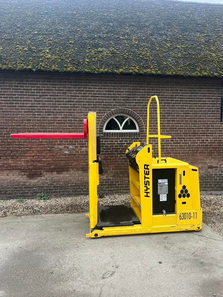 Hyster k1.0l orderpicker/stapelaar 1000kg 2012 nieuwstaat✅, 1000 tot 2000 kg, Ophalen of Verzenden, Overige aandrijving, Stapelaar