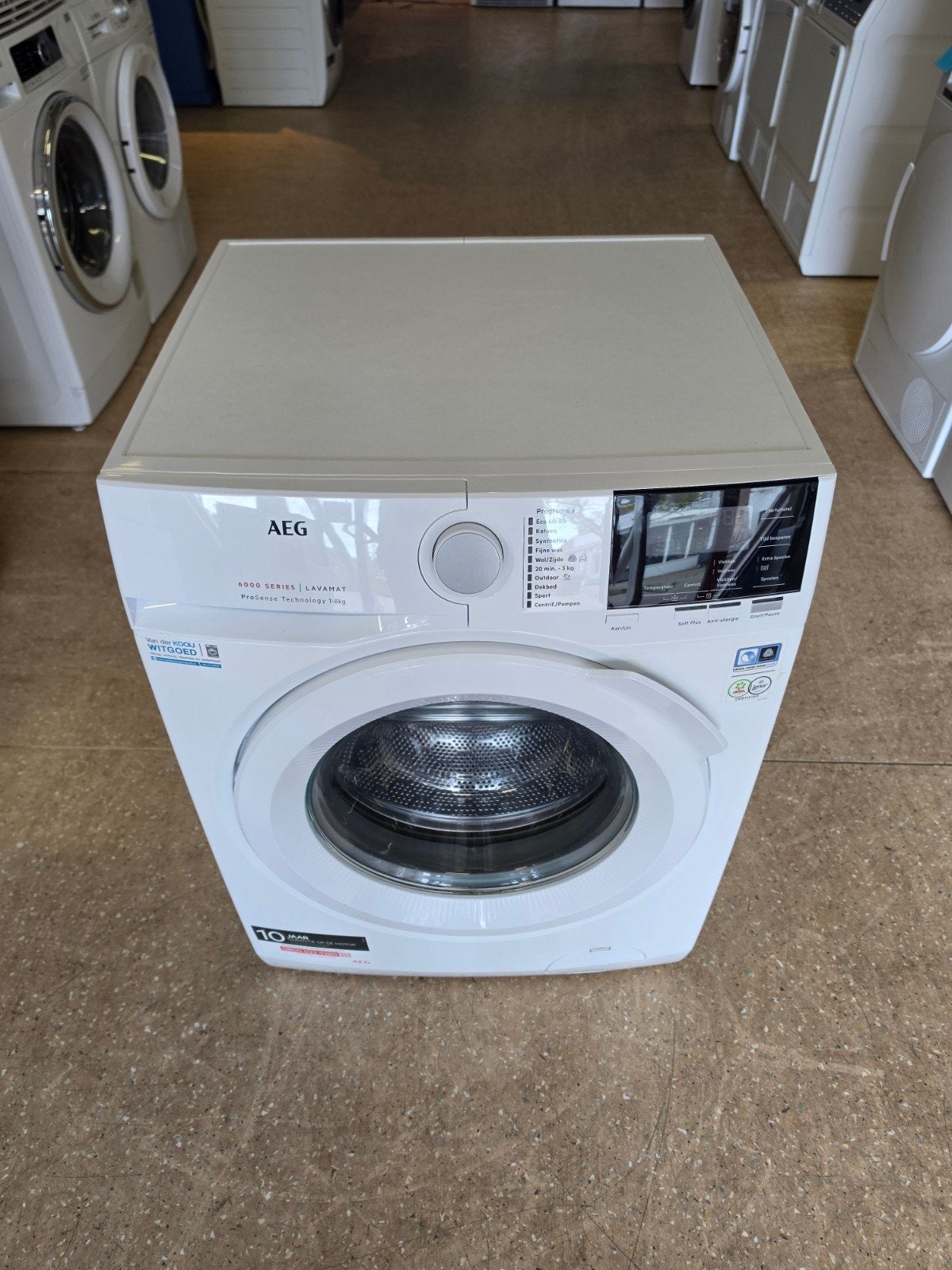 AEG 6000 Series wasmachine | 8 kilo | A+++ | Gratis thuis 🚚, AEG, Jirnsum, 1200 tot 1600 toeren, 8 tot 10 kg