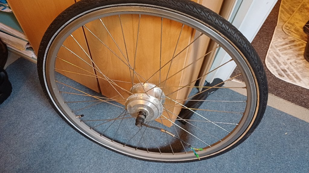 Elektrische Fietsen VoorwielMotor  goede staat, Ophalen, Zo goed als nieuw