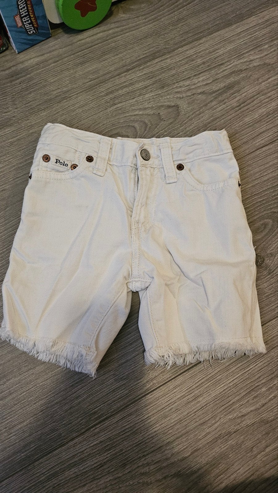 Polo Ralph Lauren korte jeans spijkerbroek maat 98, Broek, Ophalen of Verzenden, Zo goed als nieuw, Polo Ralph Lauren