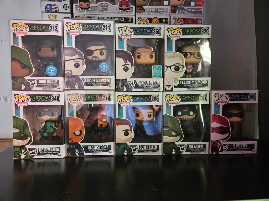 Grote Funko Pop Collectie: DC, Batman, Arrow, The Flash, Verzamelen, Ophalen, Zo goed als nieuw