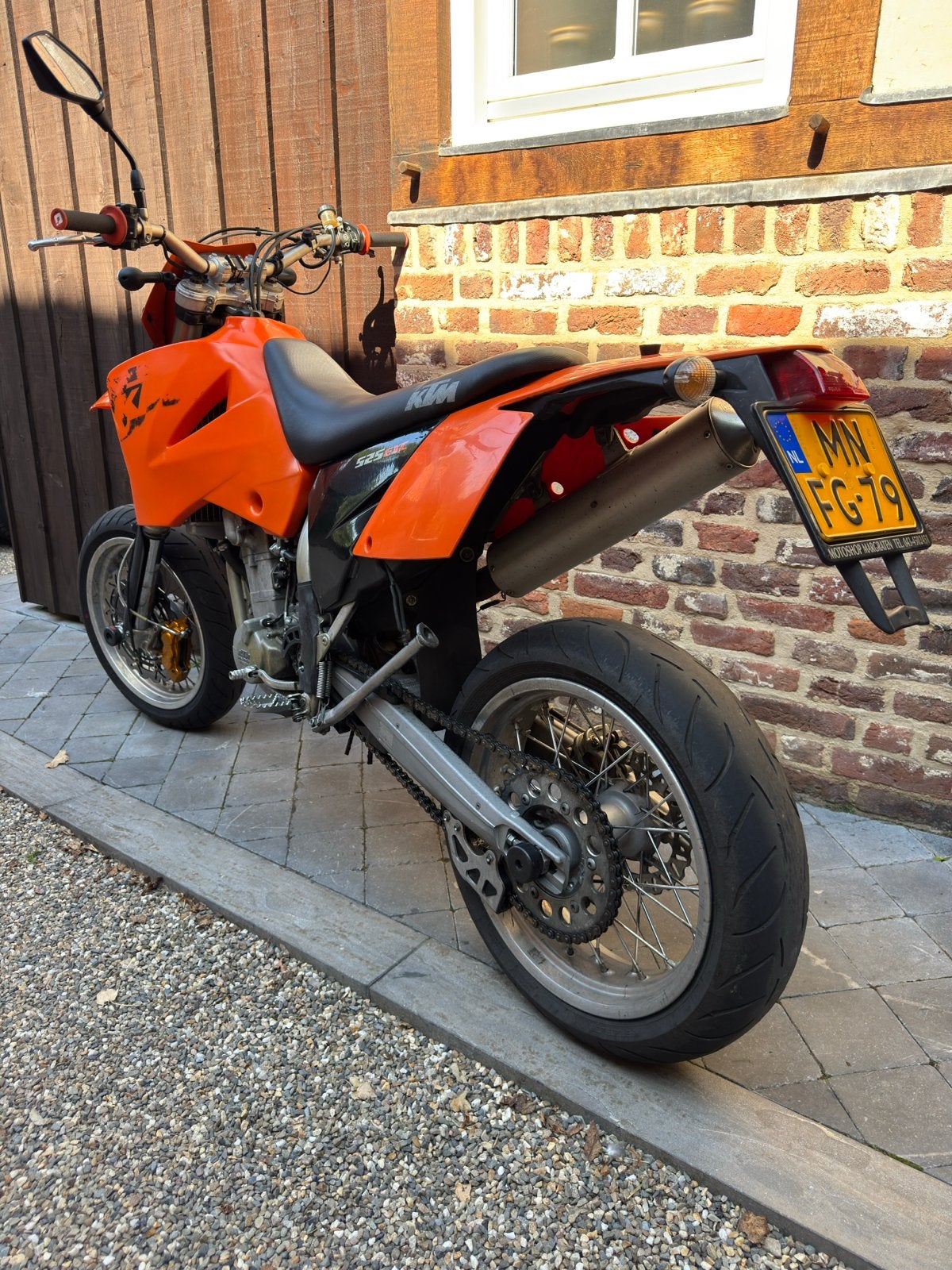 KTM 525 EXC Supermoto - Krachtige Enduro/Supermoto, Sportuitlaat, Gebruikt, Particulier, Meer dan 35 kW
