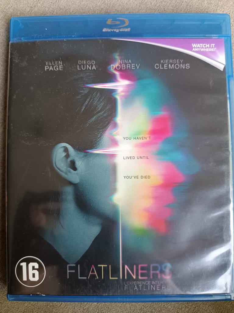 Flatliners - Blu-ray - Sci-Fi / Thriller, Ophalen of Verzenden, Science Fiction en Fantasy