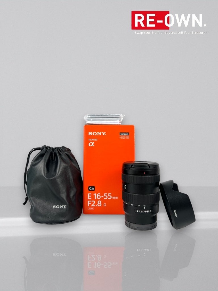 Sony E 16-55mm f/2.8 G. (doos+garantie+topstaat), Audio, Tv en Foto, Fotografie | Lenzen en Objectieven, Zo goed als nieuw, Standaardlens