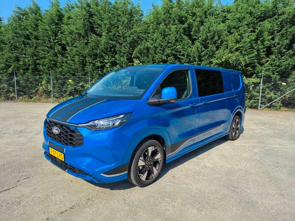 Ford Transit Hybrid DC (bj 2025), Auto's, Bestelauto's, Automaat, Gebruikt, 2418 kg, Overige brandstoffen