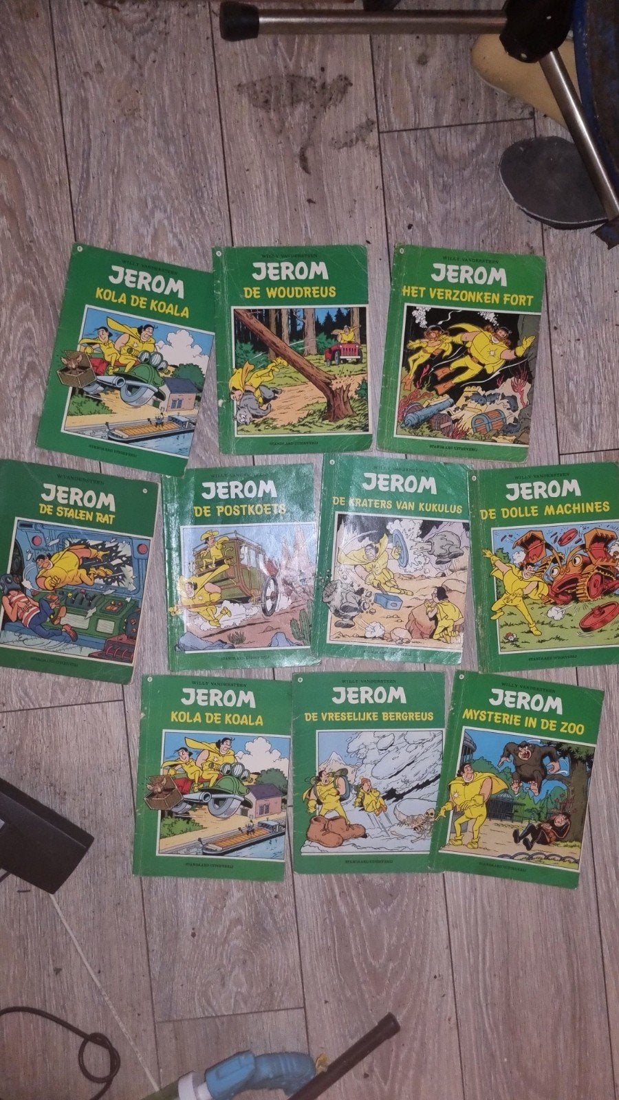 Jerom stripboeken - 10 stuks - Willy Vandersteen, Meerdere stripboeken, Ophalen of Verzenden, Gelezen, Willy Vandersteen