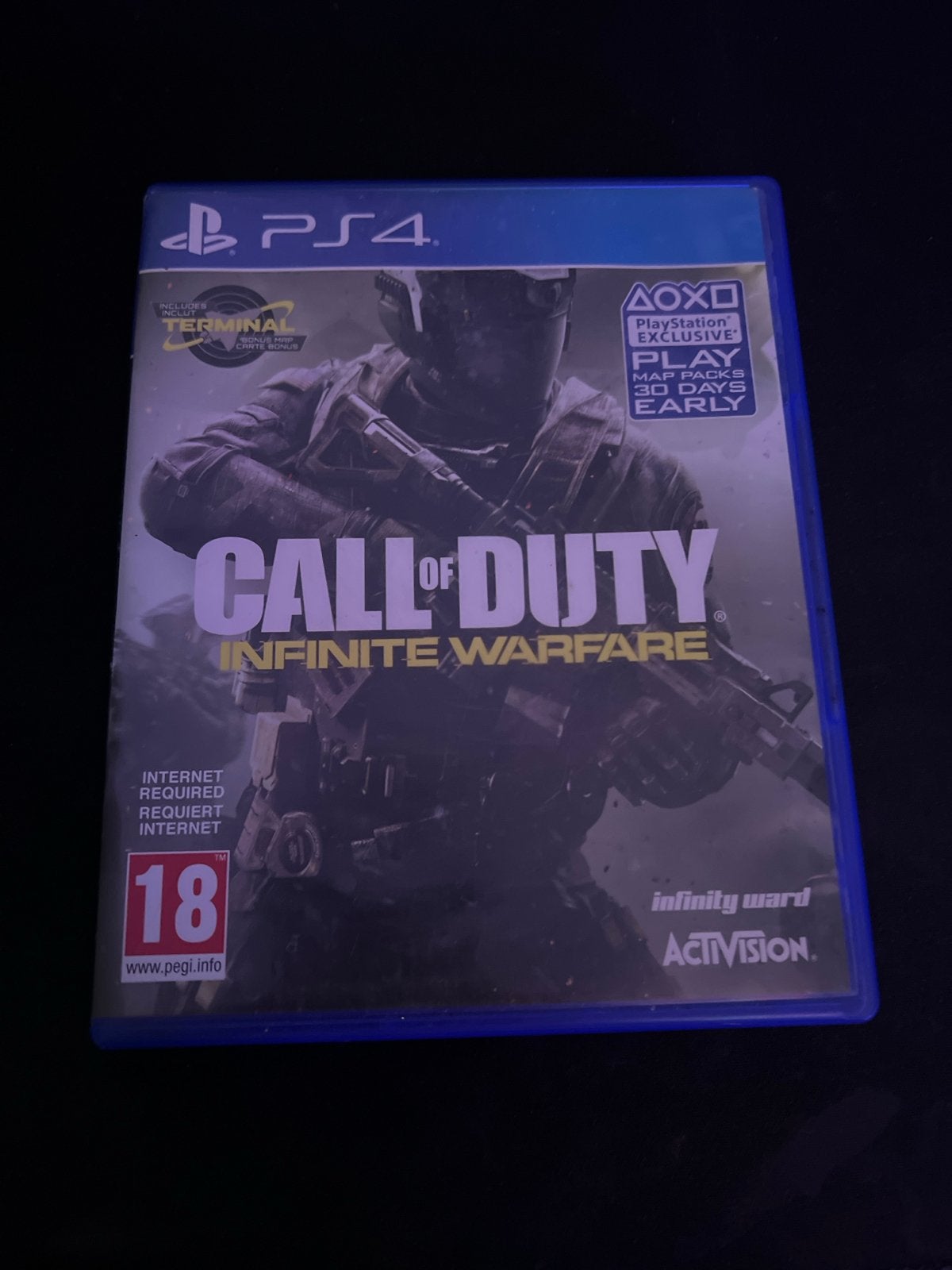 Call of Duty: Infinite Warfare PS4 - Zo goed als nieuw, Spelcomputers en Games, Games | Sony PlayStation 4, Online, Vanaf 18 jaar