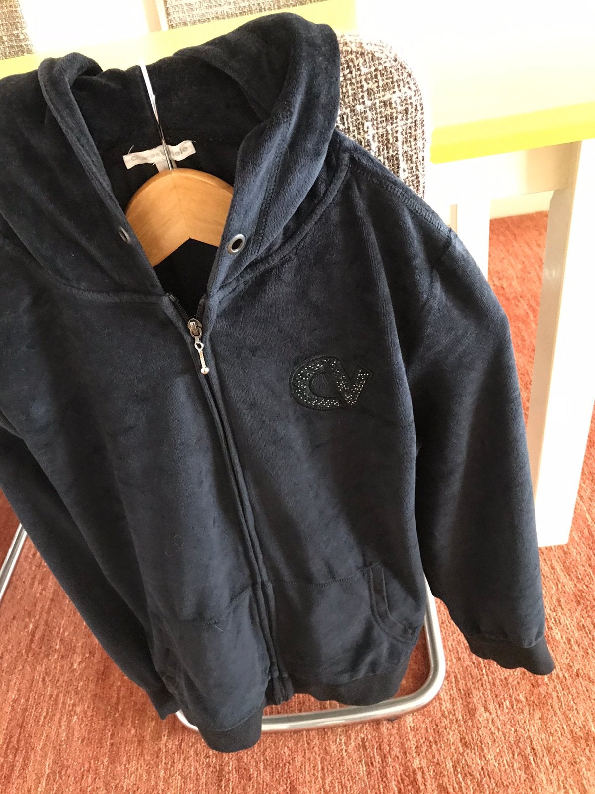 Hoodie zwart M., Kleding | Dames, Ophalen of Verzenden, Zo goed als nieuw, Zwart
