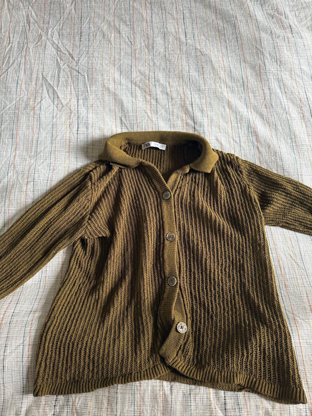 Zara Jacket / Top - Maat S, Ophalen of Verzenden, Zo goed als nieuw, Maat 36 (S), Groen