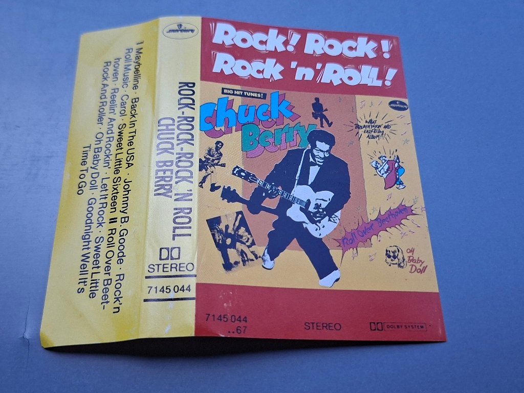 CHUCK BERRY - ROCK-ROCK-ROCK 'N ROLL (MC), 1 bandje, Ophalen of Verzenden, Zo goed als nieuw, Origineel