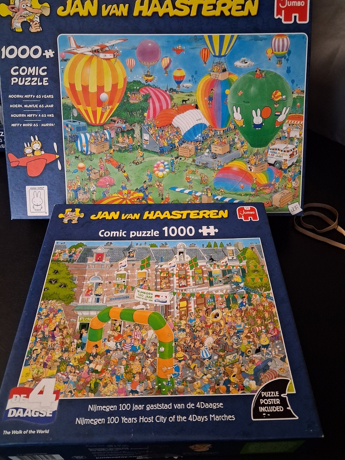 Jan van Haasteren Puzzels - 950 en 1000 stukjes, Een of twee spelers, Ophalen, Gebruikt, Jumbo