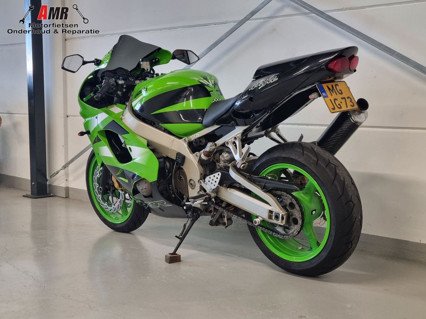 *VERKOCHT* KAWASAKI ZX 9R NINJA (bj 2002), Motoren, Motoren | Kawasaki, 899 cc, 4 cilinders, Motorrijbewijs A, Bedrijf