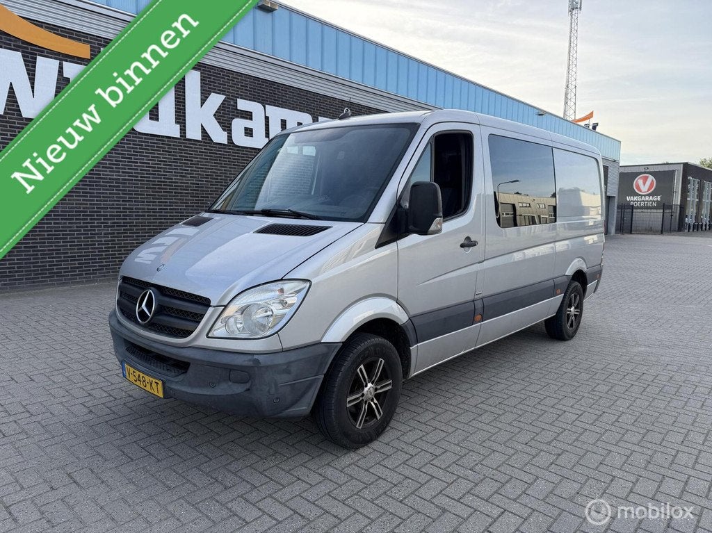 Mercedes Sprinter bestel 316 2.2 CDI dubbel cabine automaat, Auto's, 13 km/l, Euro 5, Gebruikt, 4 cilinders