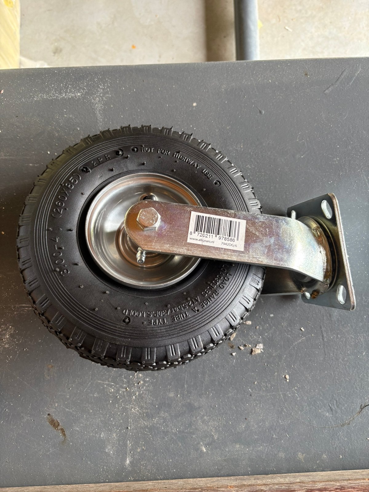 Wielen voor kruiwagen of bolderkar, Ophalen, Nieuw