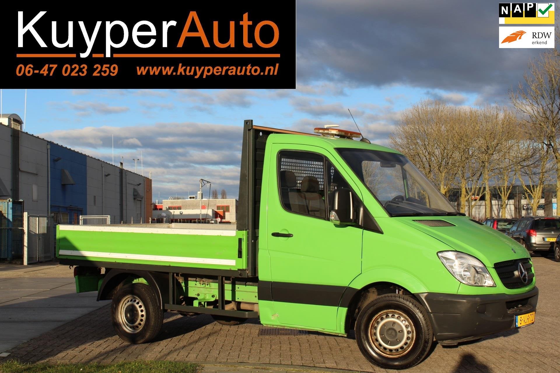 Mercedes-Benz Sprinter 210 2.2 CDI 366 DC 1E EIG NETTE AUTOM, Auto's, Automaat, Euro 5, Achterwielaandrijving, Gebruikt