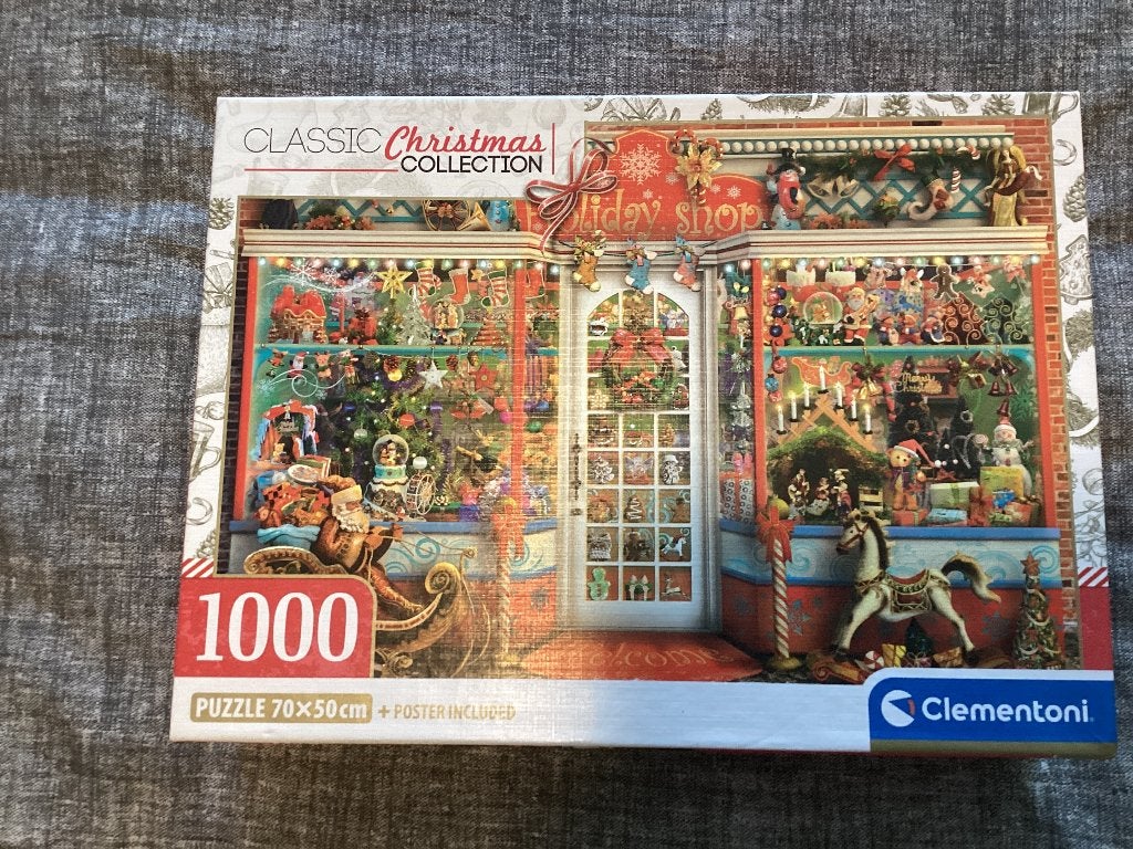 Kerst puzzel, Ophalen of Verzenden, 500 t/m 1500 stukjes, Zo goed als nieuw
