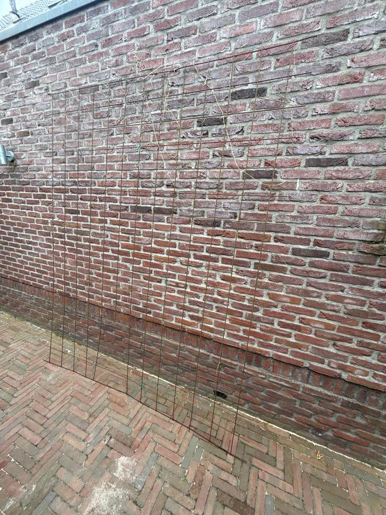 Betonijzer / Bouwstaalmatten, Ophalen, Gebruikt, IJzer, Enkelstaafmat hekwerk