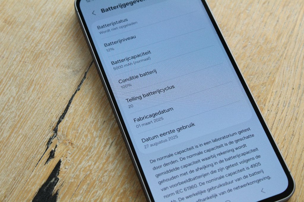 Samsung Galaxy A56 5G - 128GB - Graphite | Kort gebruikt, Telecommunicatie, Mobiele telefoons | Samsung, Samsung, Zwart, Touchscreen